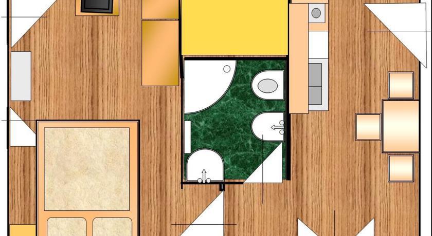 Apartments Vodice Srima Bilik gambar